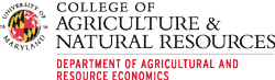 College of Agriculture & Natural Resources - Department of Agricultural & Resource Economics