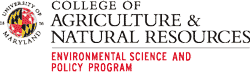 College of Agriculture & Natural Resources - Environmental Science & Policy Program 